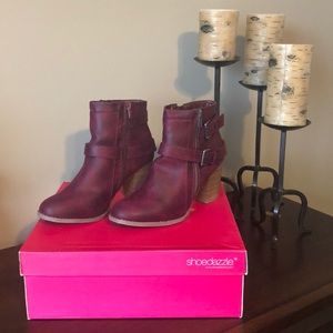 Bordeaux Booties